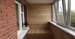 Отделка, остекление, утепление балконов в Карабулаке от 208 руб. м/2.