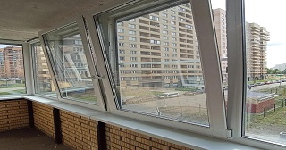 Остекление балкона Карабулак цена от 9867 руб. м/п. за 50 часов