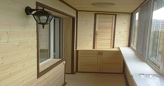 Отделка балкона под ключ Карабулак, цена от 5817 руб.